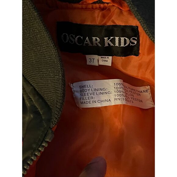 Oscar Kids Patchwork Bomber Jacket - Picture 7 of 7